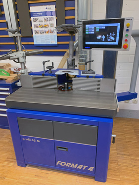 Sonstige FORMAT4 Schwenkspindel-Fräsmaschine profil 45 M 