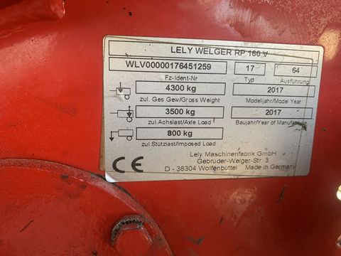 Welger Lely Welga RP 160/180V