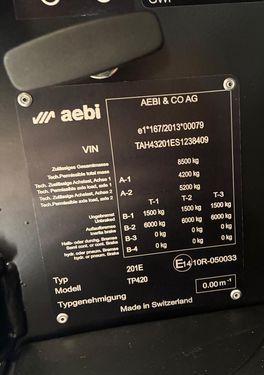 Aebi TP 420 + Gruber ALW 320S