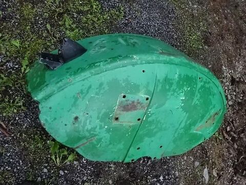 Deutz Fahr Kotflügel hinten von Deutz Traktor  D Serie - 3