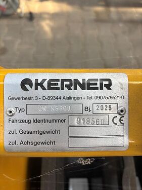 Kerner Cracker Walze CW550/300 mit Anbauteile Lemken Zi 3