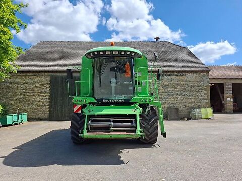 Deutz Fahr 5695 HTS Balance Mähdrescher mit Geringhoff Vari 2