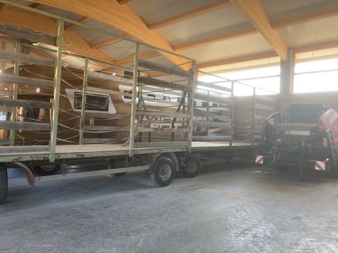 Sonstige Ballenwagen mit Gitteraufbau