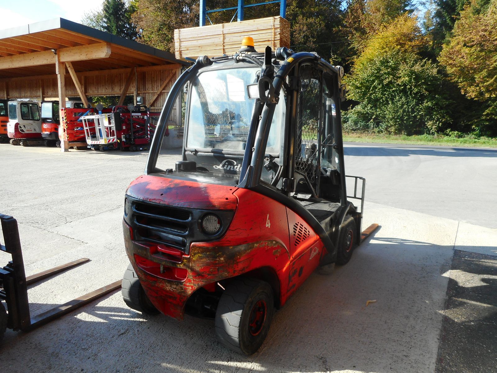 Linde H25D-01 Triplex 4,7m + SS + ZV  3