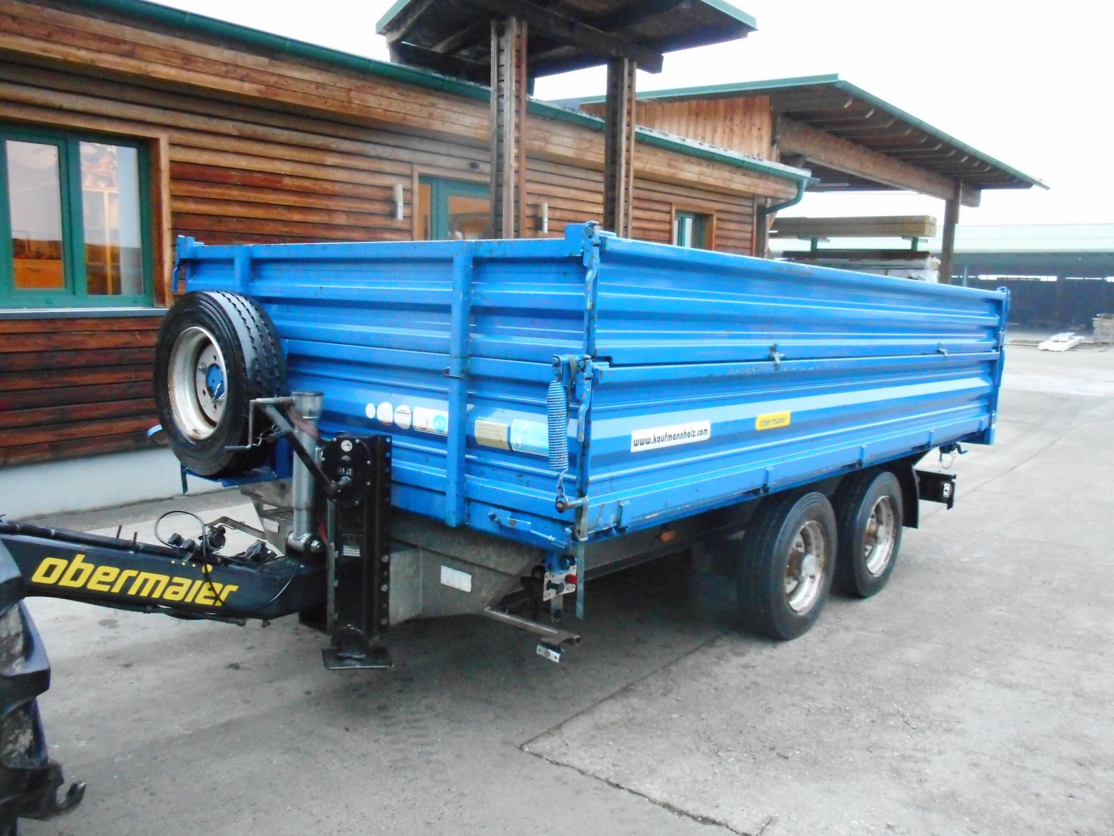 OBERMAIER OS2-TD89A Tandem Dreiseitenkipper mit  2