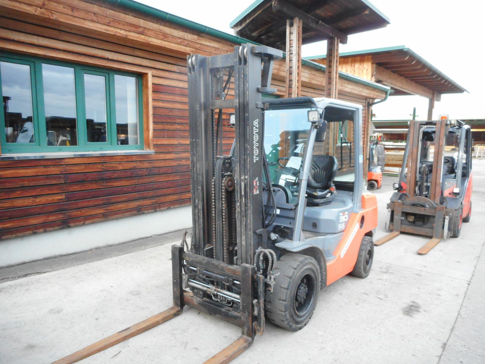 Toyota 02-8FDF30 Triplex 5m + SS + ZV + Halbkab.  2