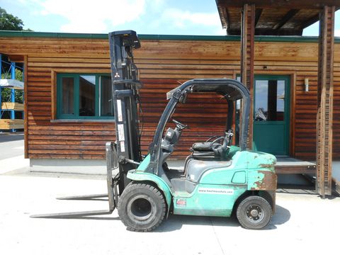 Mitsubishi FD 25 N Triplex 6,4m + SS + Zwillingsreifen