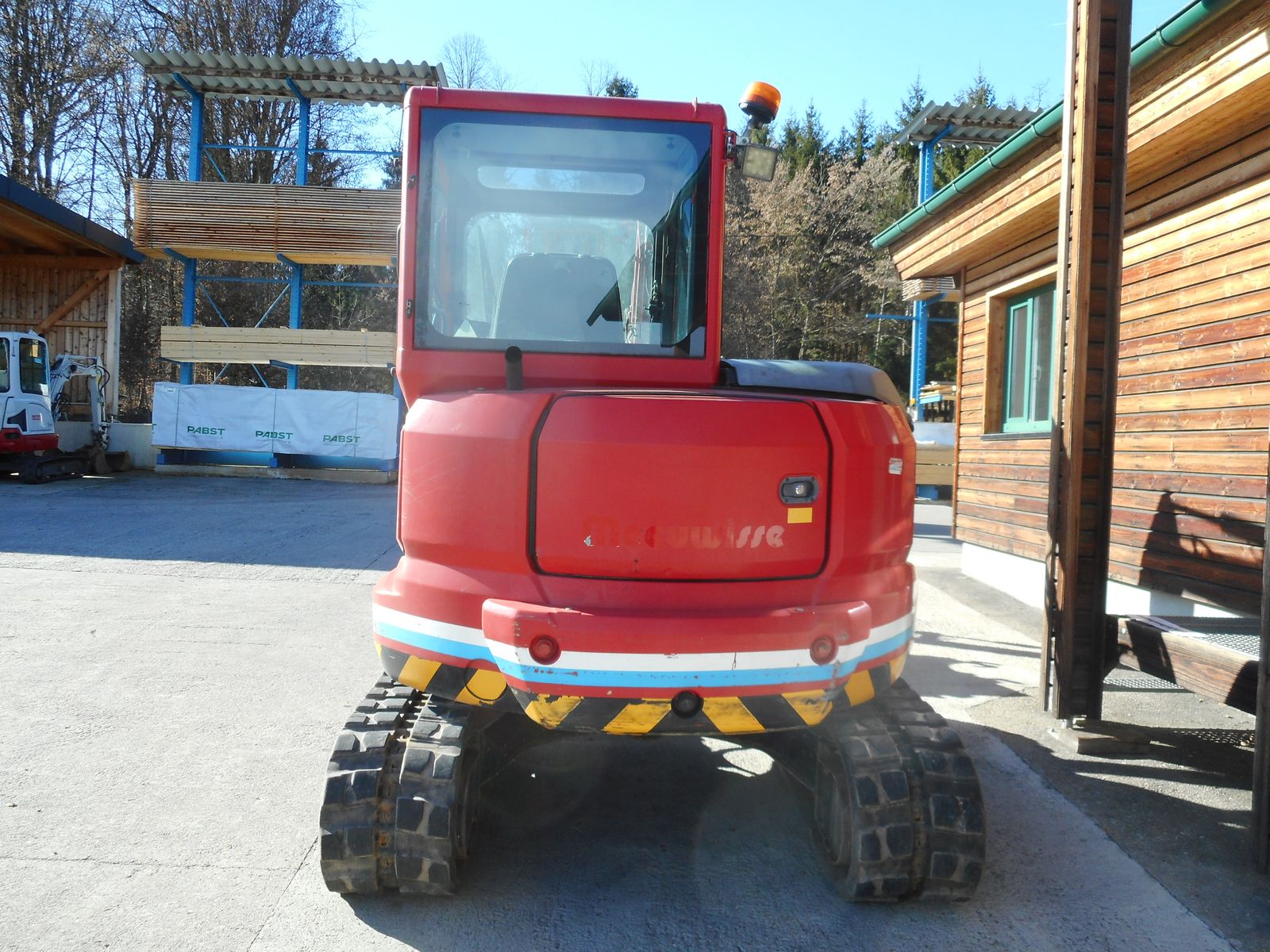 Kobelco SK55SRX-6 ( 5.100kg ) 4 Löffel + Palettengabel  3