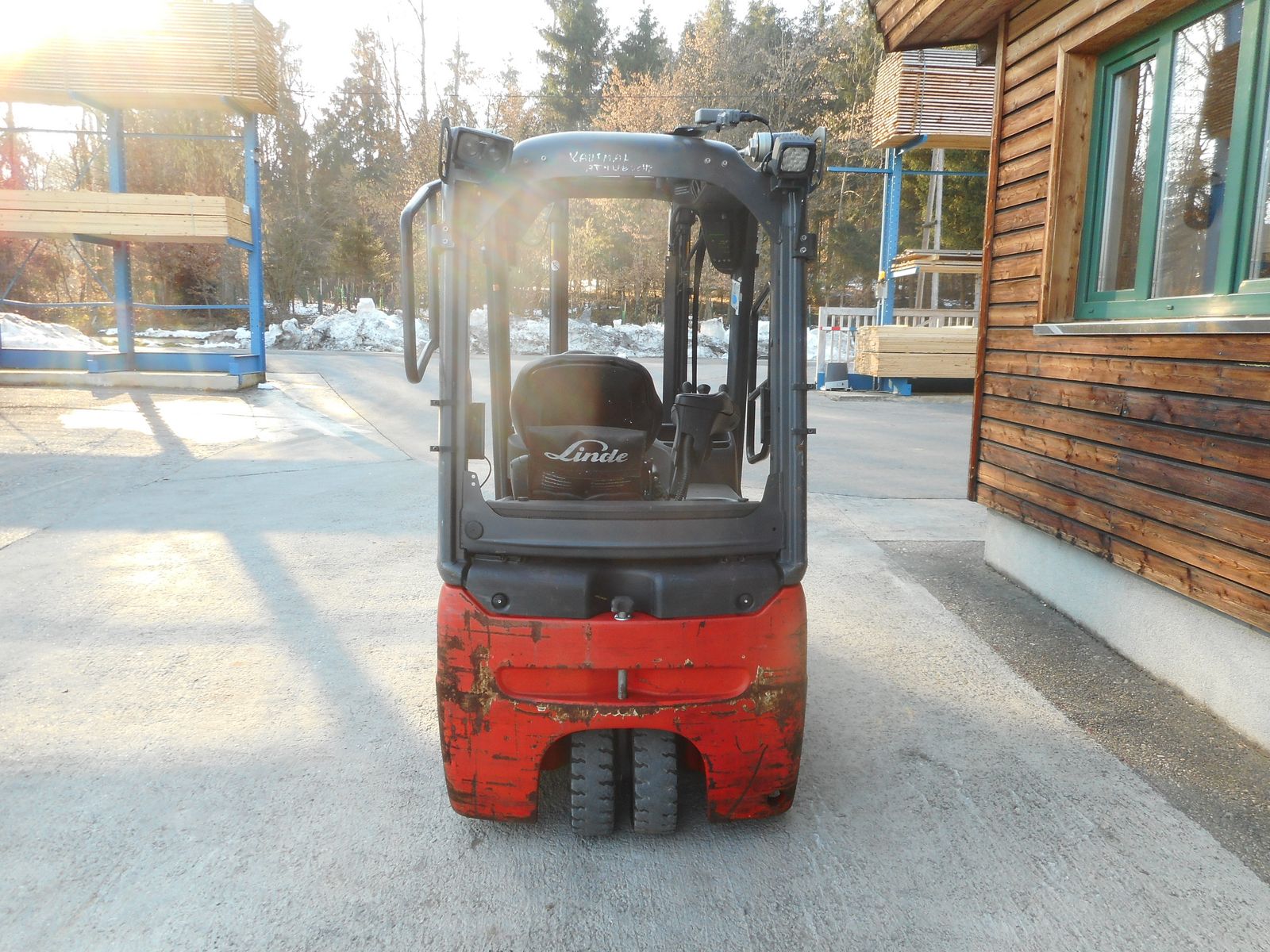 Linde E16-02 ( Freihubmast + SS ) BATTERIE 30/2021 !! 3