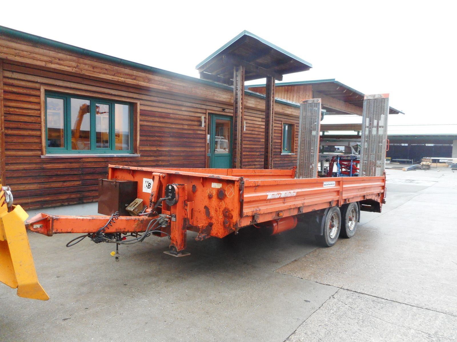 Müller-Mitteltal ETUE-TA 11,0 Tandemtieflader mit Rampen! 8t NL! 2