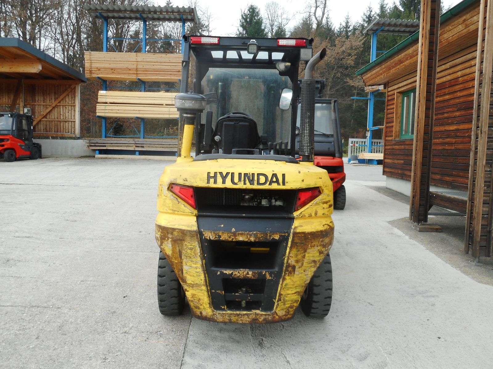 Hyundai 50DA-9A Triplex 4,4m + SS + ZV + Zwillingsreifen 3