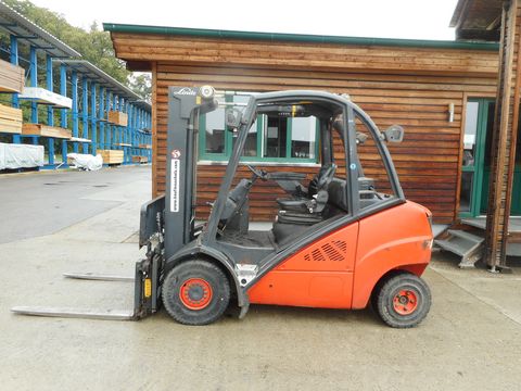 Linde H35D-01 Triplex Seitenschieber Zinkenverstellung