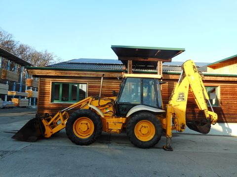 JCB 4XC mit 3x Schaufel und Gabel und Teleskoparm 