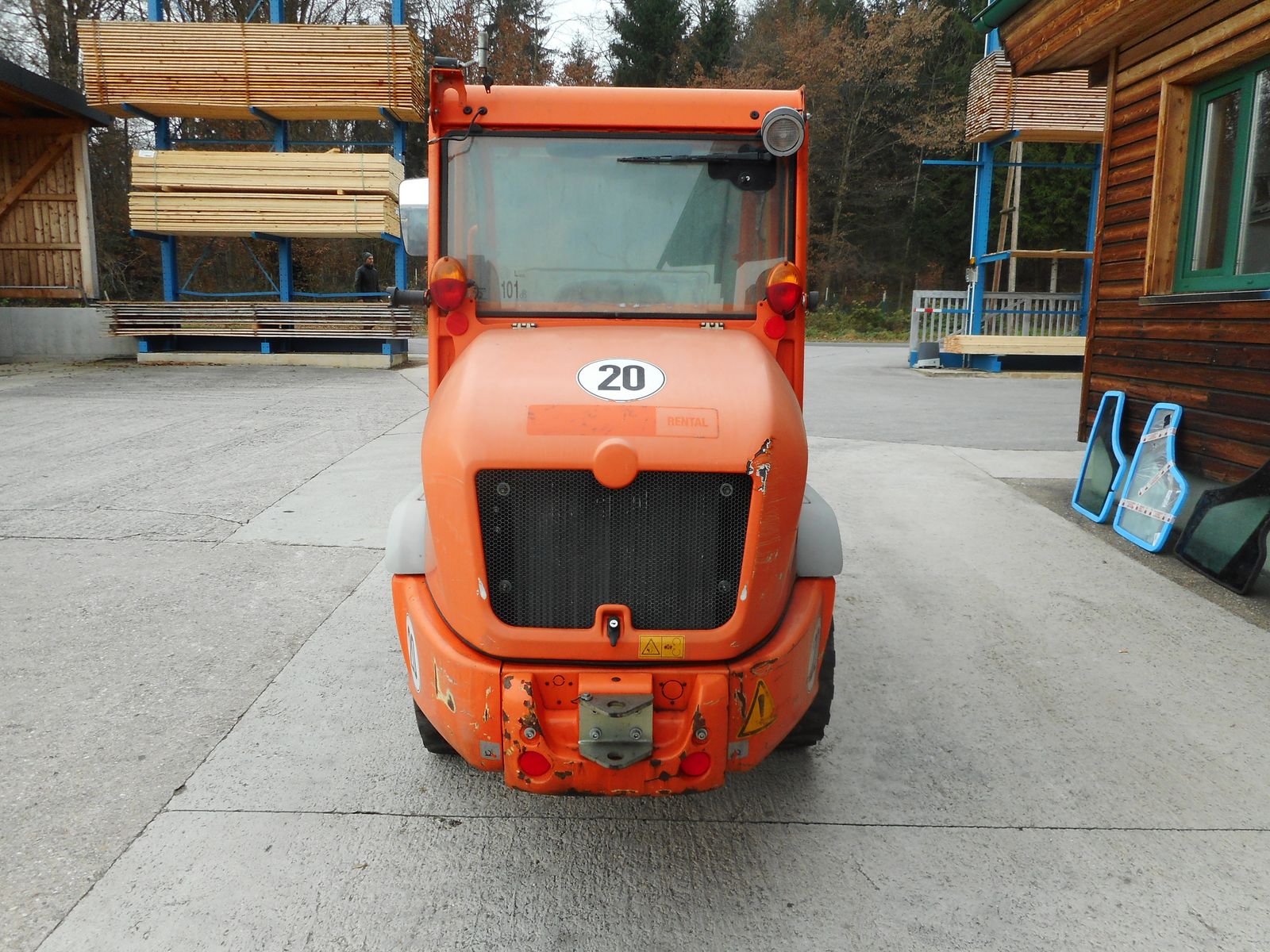 Kramer 348-01 / 5035 ( 2.250 KG ) mit Schaufel und Gabe 3