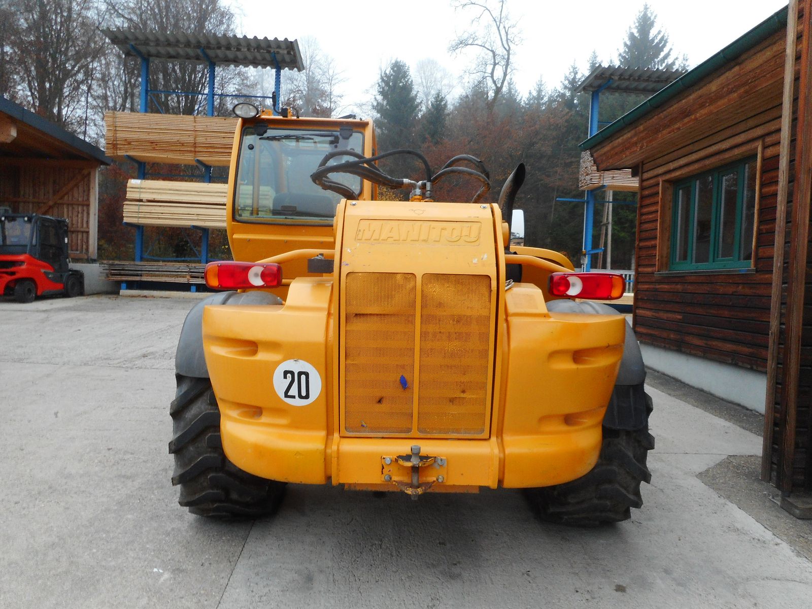 Manitou MHT860L ( 8m 6t ) mit Seitenschieber  3