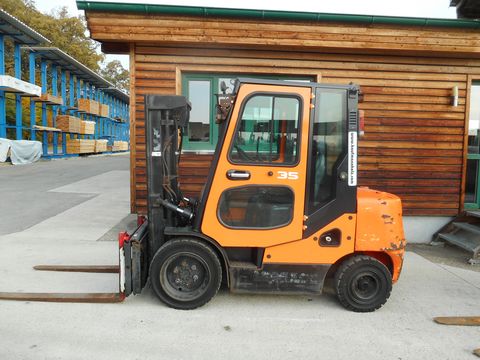 Doosan D35C-5 Triplex + SS + ZV + Kabine 