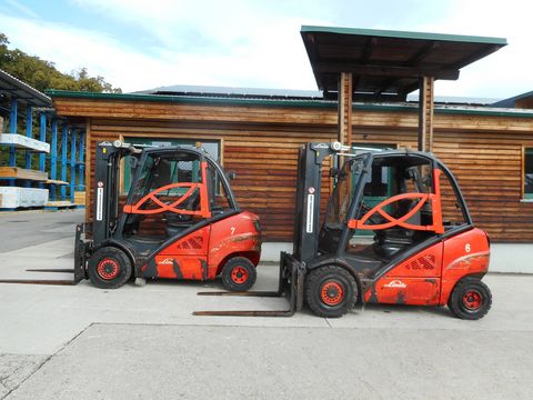 Linde H30D-01 Triplex 4,8m + SS + ZV + Halbkab. 