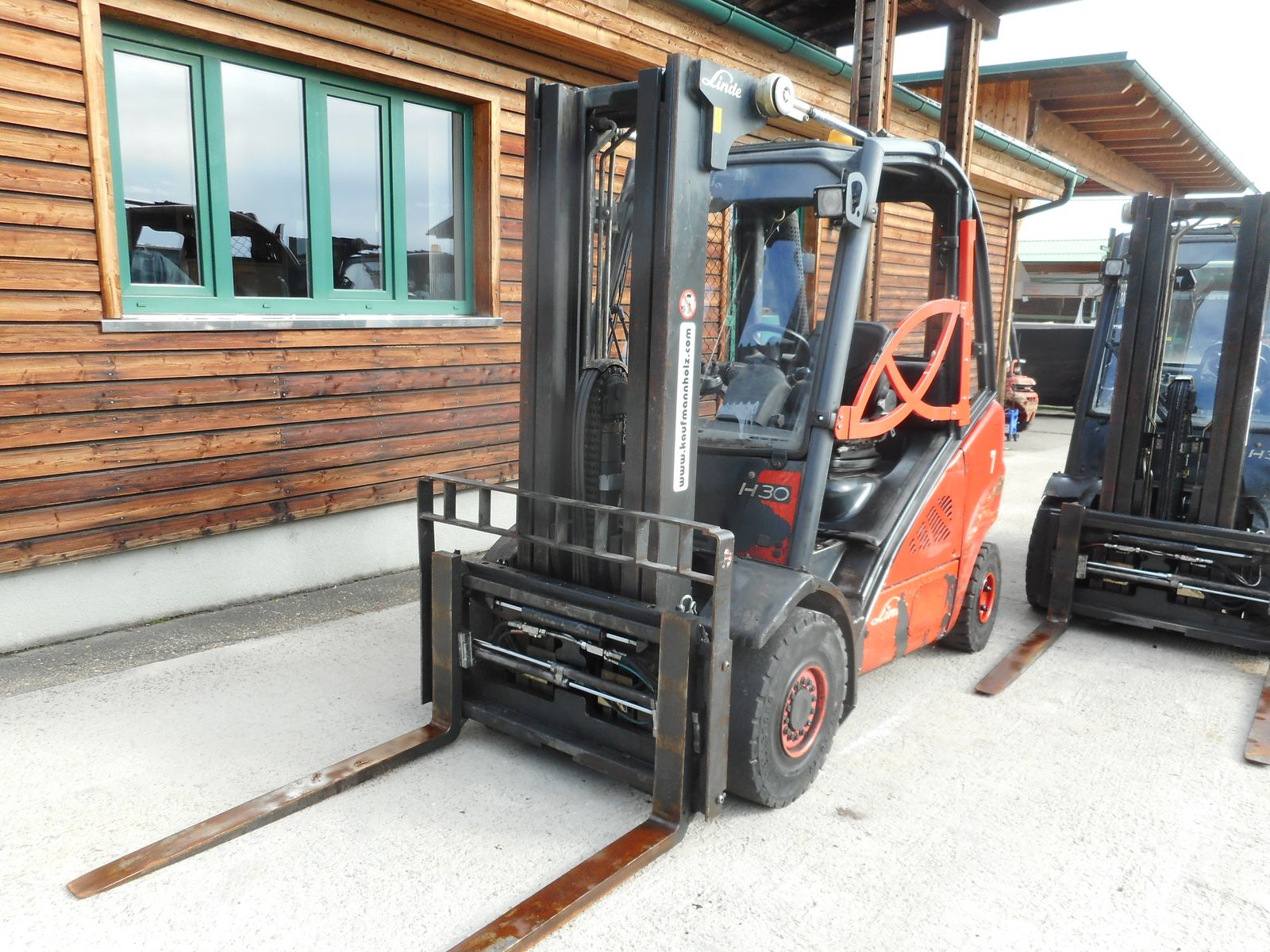 Linde H30D-01 Triplex 4,8m + SS + ZV + Halbkab.  2
