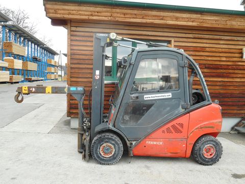 Linde H25T Triplex 5,3m mit hydr. Kranarm 