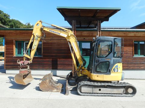 Komatsu PC45-MR ( 4.900kg ) POWERTILT + 3 Löffel