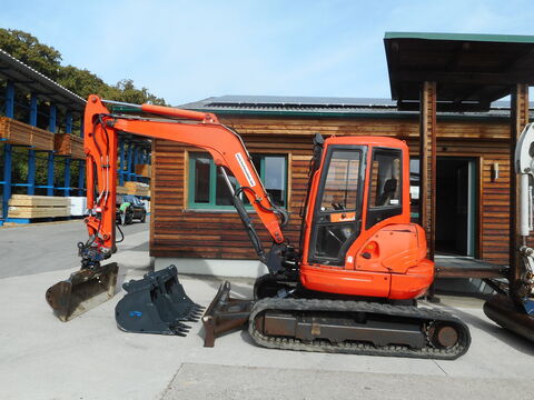 Kubota KX161-3a ( 5.155 KG ) 2 Neue Tieflöffel 