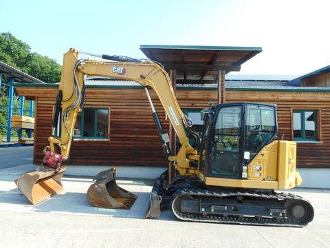 CAT 308CR ( 9t ) POWERTILT + hydr. SW 