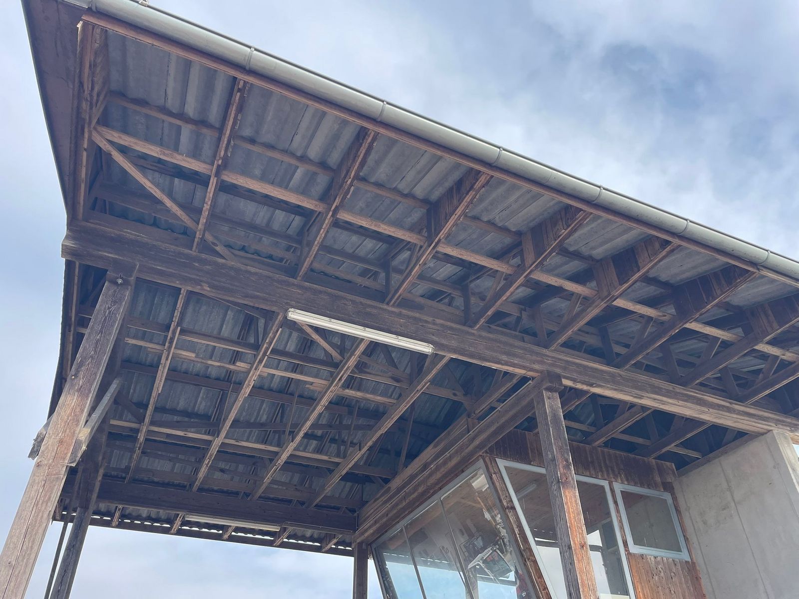 Überdachung mit ca. 10 / 10 Meter 3