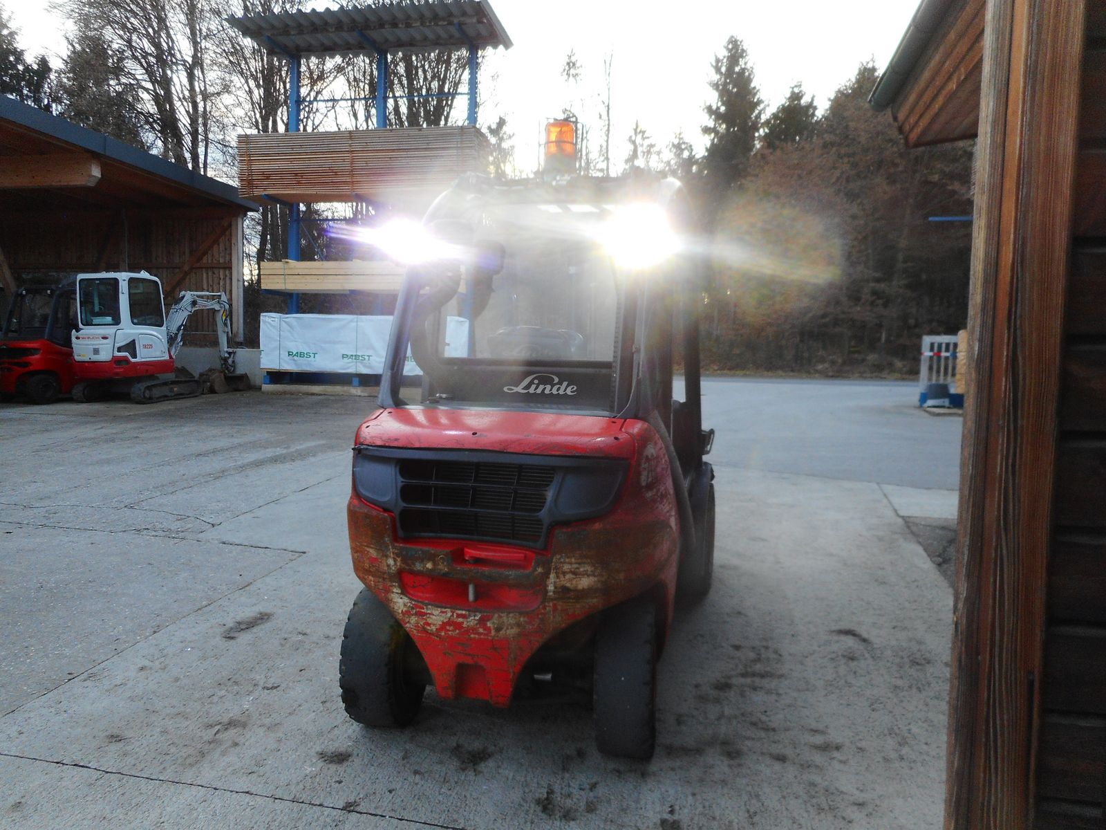 Linde H30D-02 Evo Triplex 4,8m + Drehgerät 3