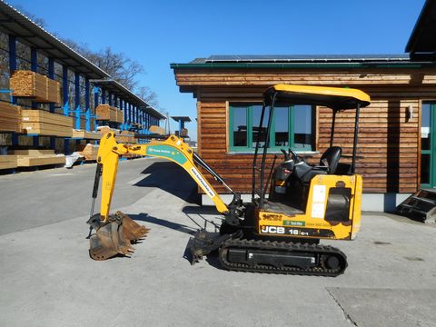 JCB 16C-1 ( 1.639kg ) Verstellfahrwerk + 3 Löffel 