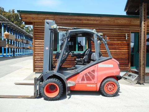 Linde H40D Triplex 5,3m + SS + Zwillingsräder 