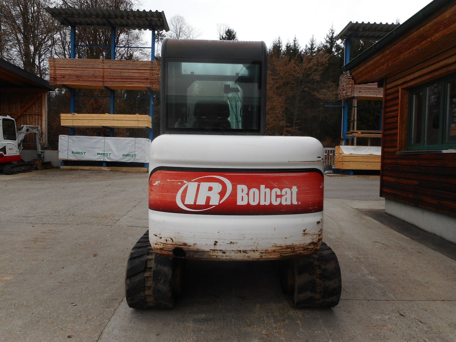 Bobcat 341 D ( 5.300kg ) SW + Schaufel + hydr. Niederha 3