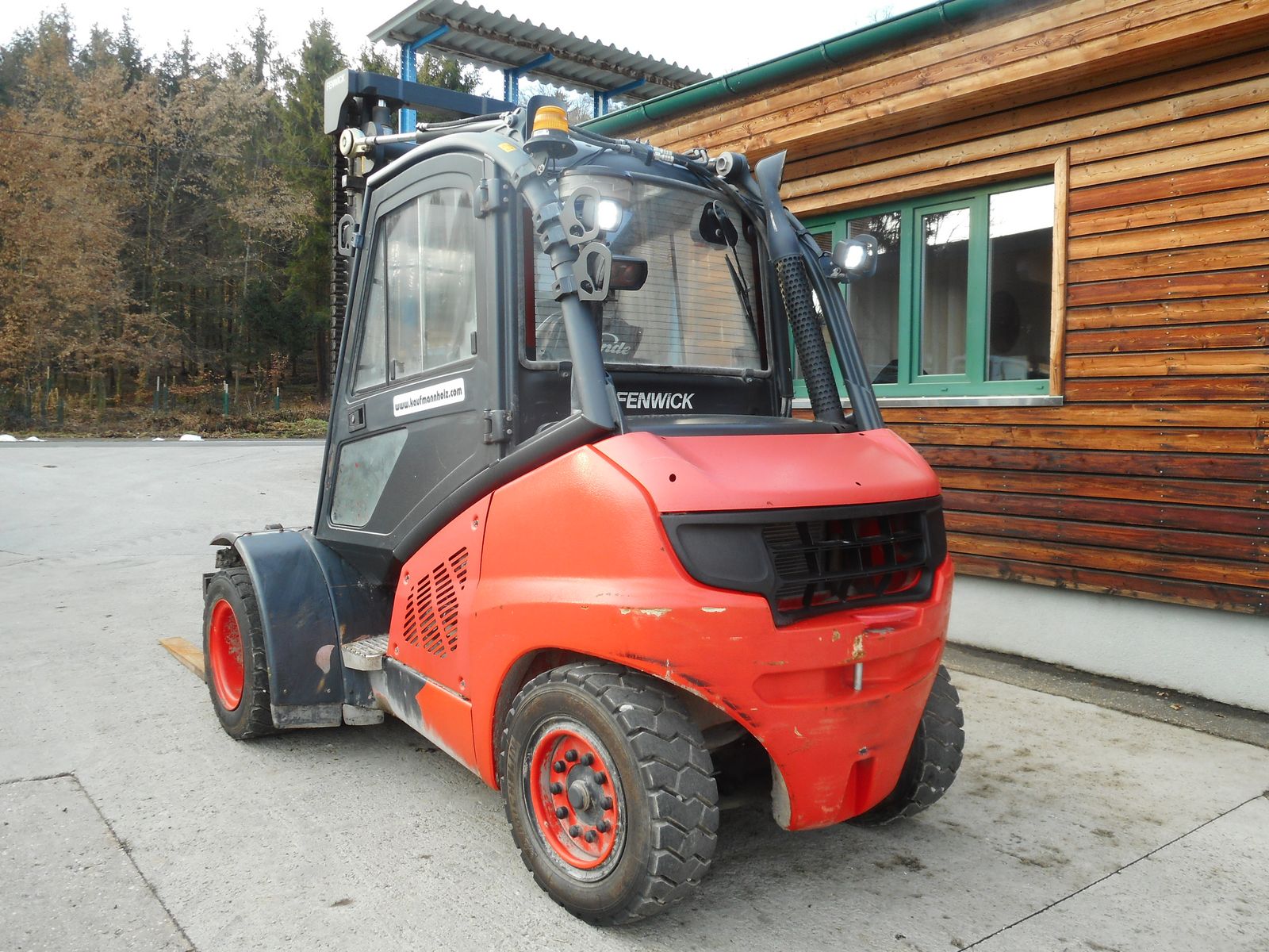 Linde H40D-02 mit Zwillingsreifen + SS + Kabine 2