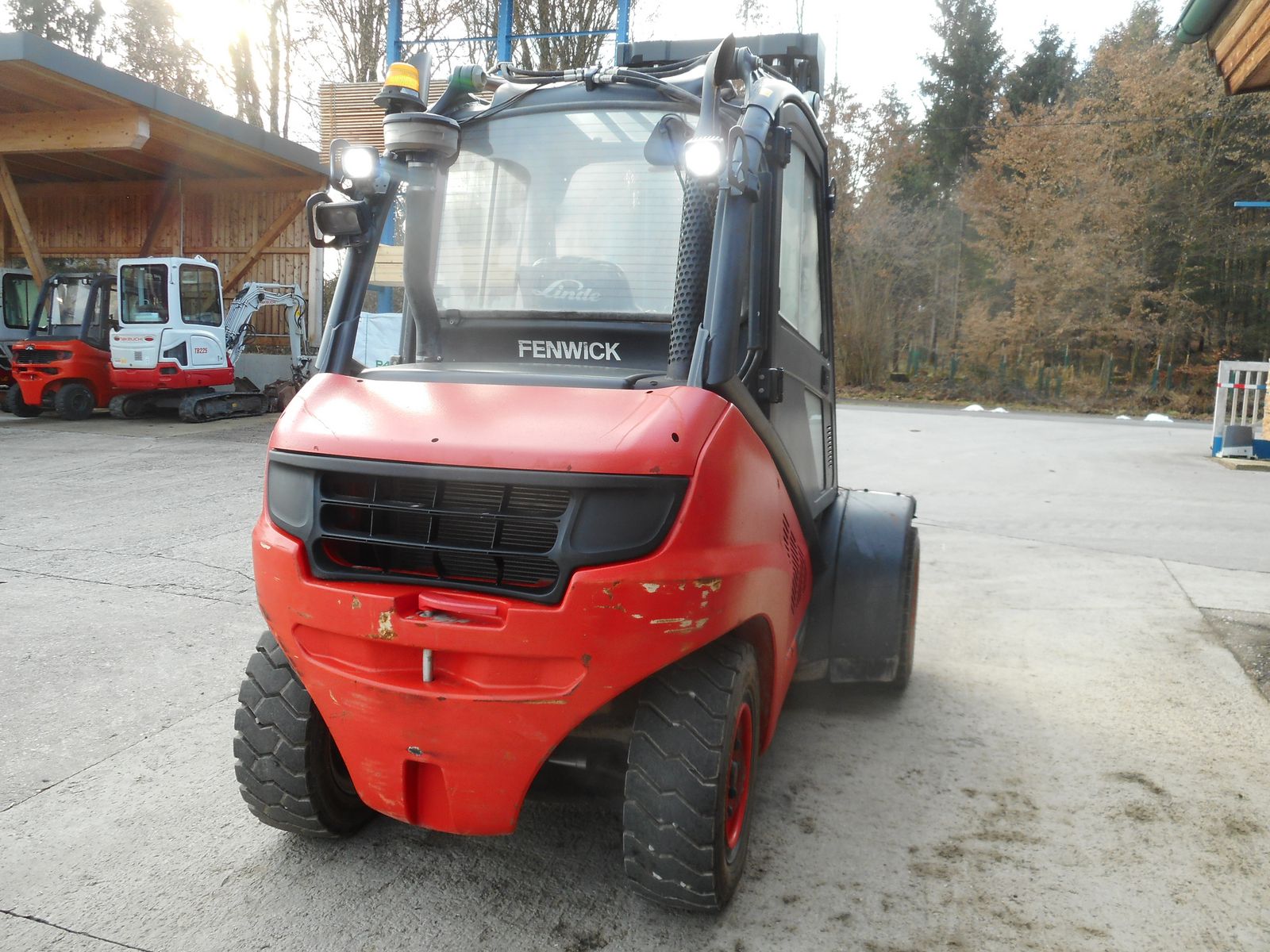 Linde H40D-02 mit Zwillingsreifen + SS + Kabine 3