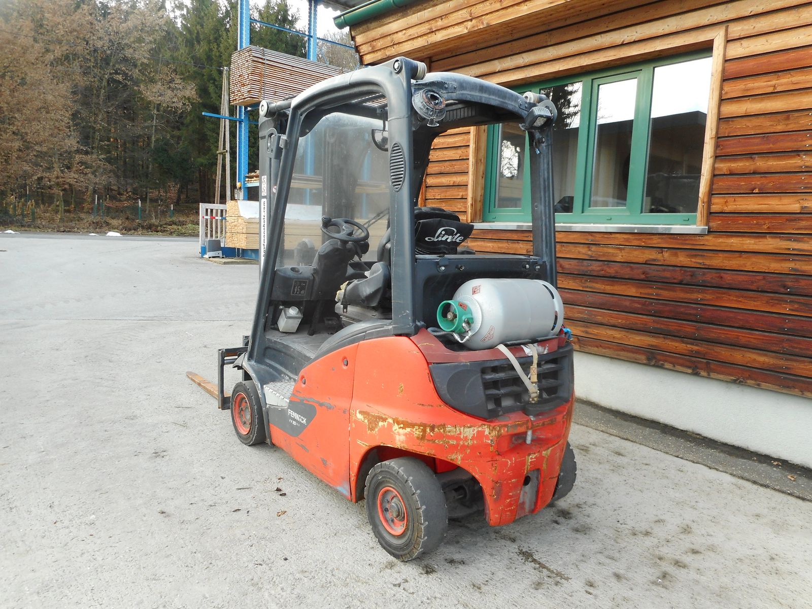 Linde H16T-01 Triplex 4,62m + SS 2