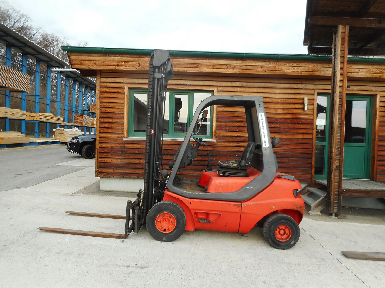 Linde H25D-02 Triplex 6,4m + SS ( Perkins Motor )  1