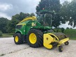 John Deere 9600i mit Kemper 460 Plus und PU 639