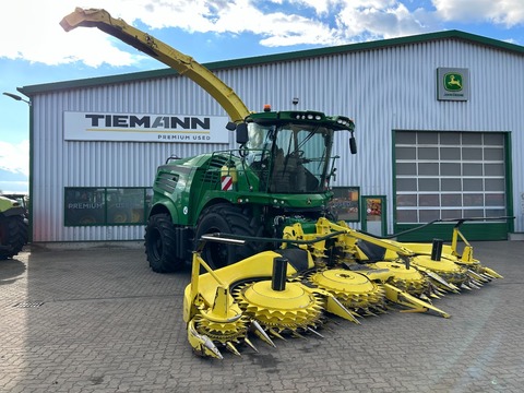 John Deere 8400 mit Kemper 475 Plus