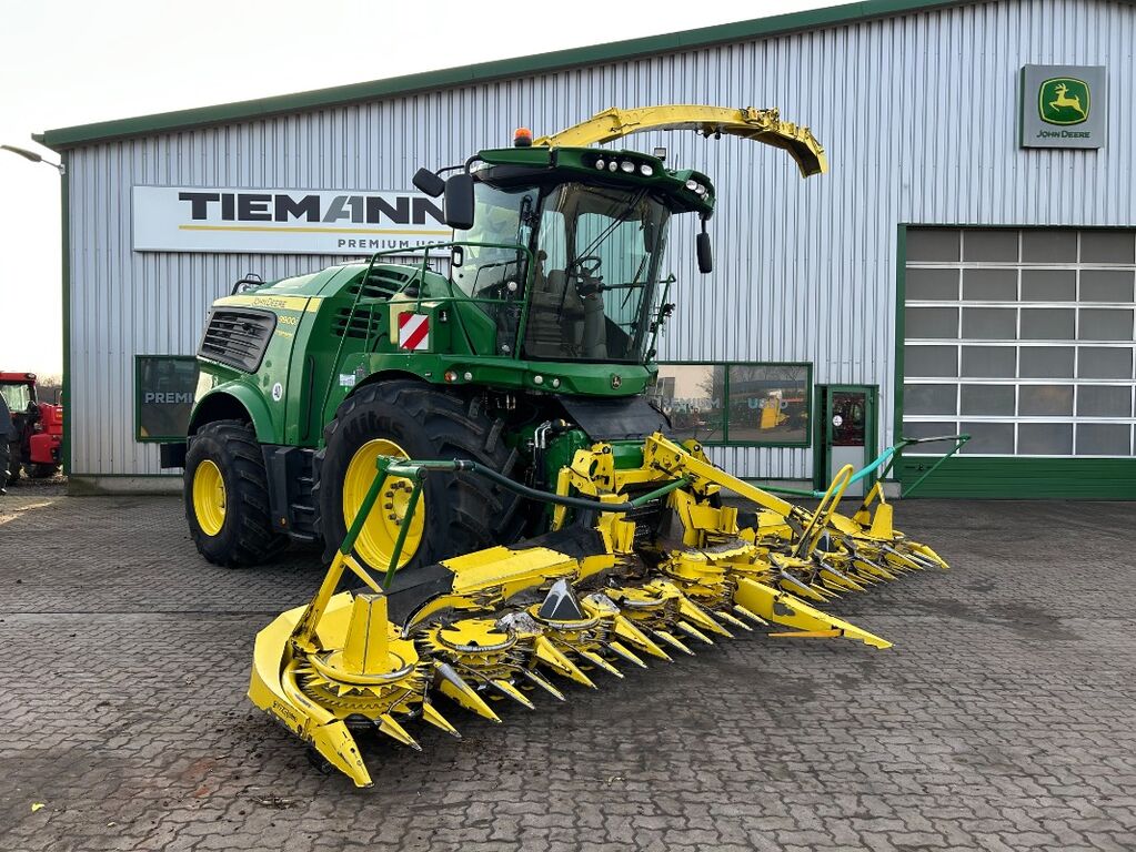 John Deere 9900 mit Kemper 375 2