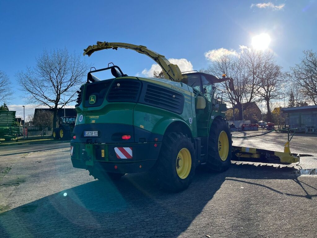 John Deere 9900 mit Kemper 375 3