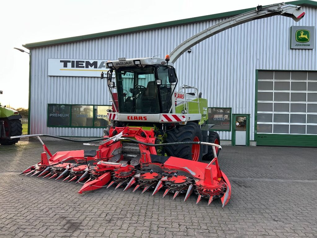 Claas Jaguar 890 mit Kemper 360 und PU 1
