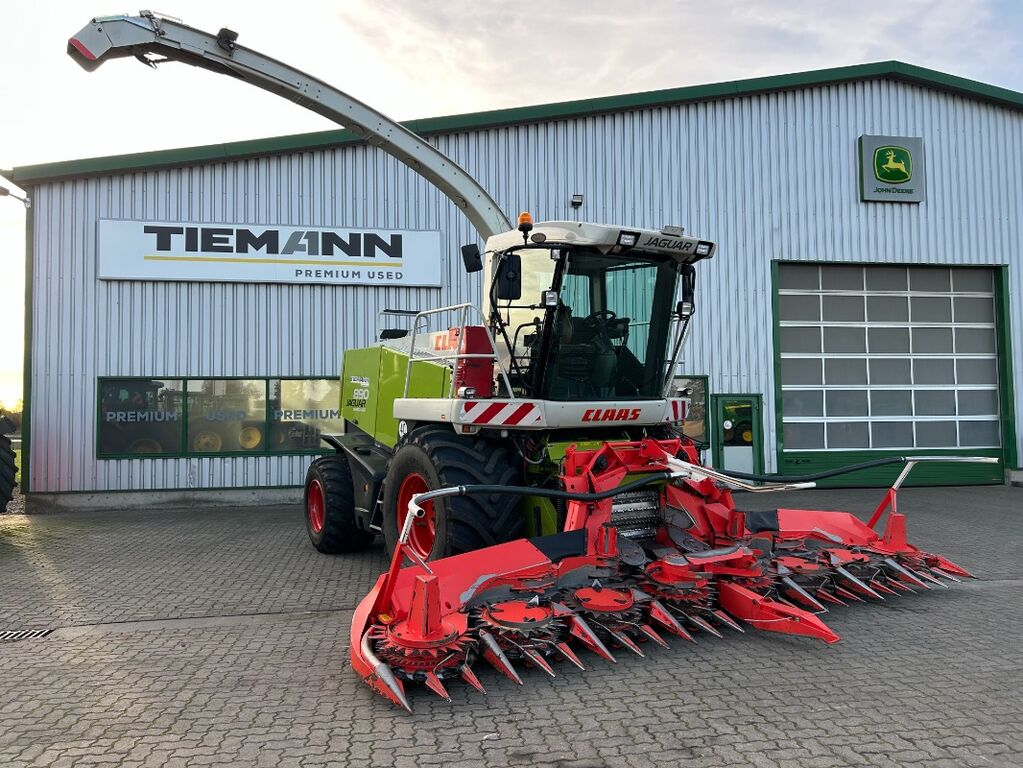 Claas Jaguar 890 mit Kemper 360 und PU 2