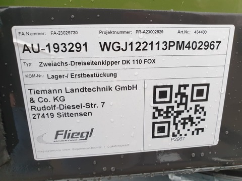 Fliegl DK 110 FOX
