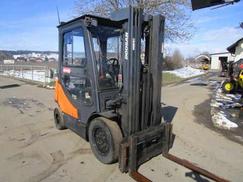 Doosan D25S-5 - Triplex-FH 4,8m + Seitenschieber 3