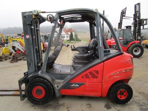 Linde H30D-02 Triplex-Freihub 4,7m Hubhöhe + Seitensch 2