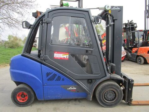 Linde H35D-02 Zinkenversteller + Seitenschieber