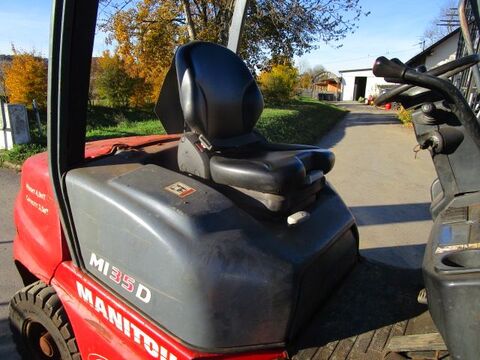 Manitou MI35D Triplex-Freihub 4,7m + Seitenschieber  3