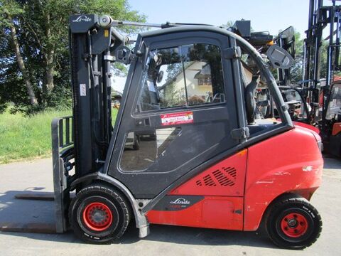 Linde H35D-02 Zinkenversteller + Seitenschieber