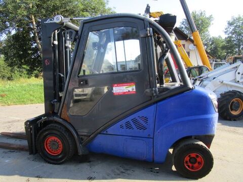 Linde H35D-02 Zinkenversteller + Seitenschieber