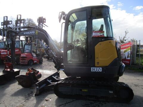 Volvo ECR35D - Powertilt + hydr. Schnellwechsler + 3 L 2