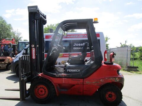 Linde H30D - Duplex-Freisicht + Seitenschieber 4m Hubh
